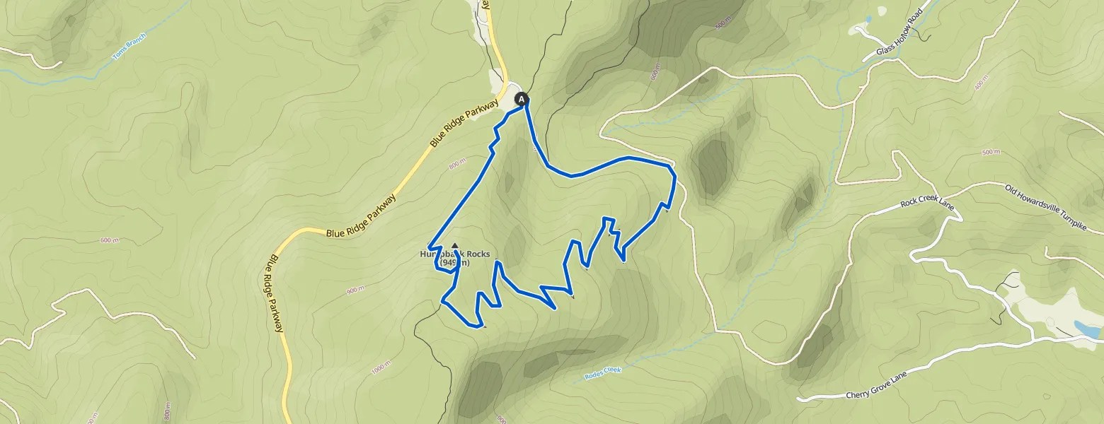 Humpback Rocks Loop — Washington & Jefferson National Forest